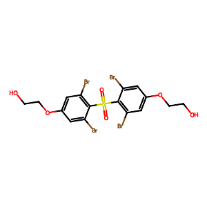 Bis[3,5-dibromo-4-(2-hydroxyethoxy)phenyl] sulfone,53714-39-9