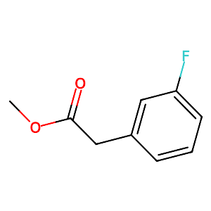 Methyl 2-(3-fluorophenyl)acetate,64123-77-9