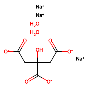 Sodium citrate dihydrate, USP,6132-04-3