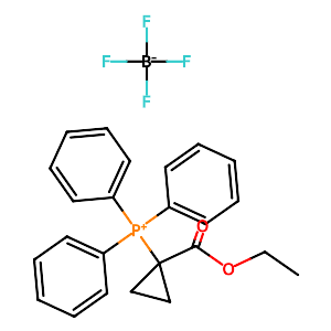 (1-(Ethoxycarbonyl)cyclopropyl)triphenylphosphonium tetrafluoroborate,52186-89-7