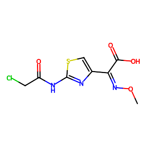 (2Z)-{2-[(Chloroacetyl)amino]-1,3-thiazol-4-yl}(methoxyimino)acetic acid,64486-18-6