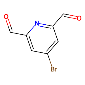 4-Bromopyridine-2,6-dicarbaldehyde,128184-01-0