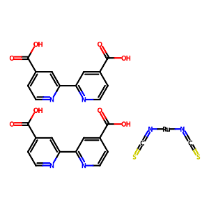 Bis(isothiocyanato)bis(2,2'-bipyridyl-4,4'-dicarboxylato)ruthenium(II),141460-19-7