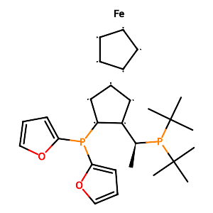 (S)-1-((RP)-2-[Di(2-furyl)phosphino]ferrocenyl)ethyldi-tert-butylphosphine,849924-42-1