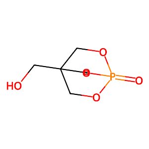 4-(Hydroxymethyl)-2,6,7-trioxa-1-phosphabicyclo[2.2.2]octane 1-oxide,5301-78-0