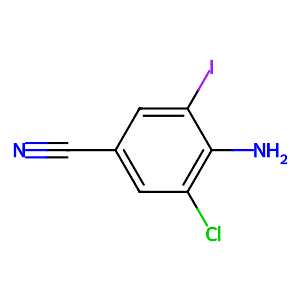 4-Amino-3-chloro-5-iodobenzonitrile,911124-37-3