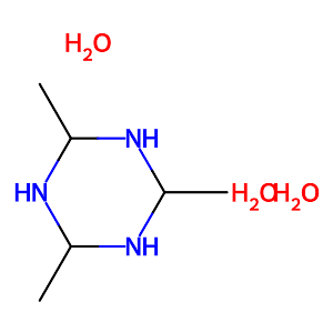 Acetaldehyde Ammonia Trimer,58052-80-5