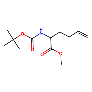(2S)-Boc-2-amino-5-hexenoic acid methyl ester,92136-57-7