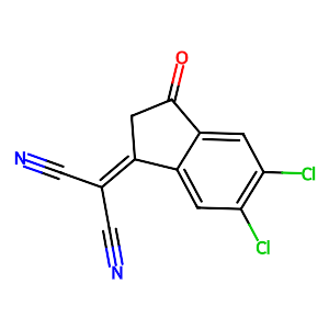 2-(5,6-Dichloro-3-oxo-2,3-dihydro-1H-inden-1-ylidene)malononitrile,2197167-50-1