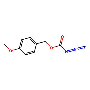 4-Methoxybenzyloxycarbonyl azide,25474-85-5