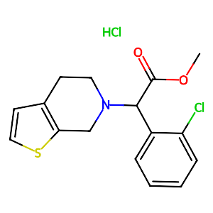 Methyl 2-(2-chlorophenyl)-2-(4,5-dihydrothieno[2,3-c]pyridin-6(7H)-yl)acetate hydrochloride,144750-52-7