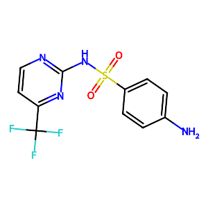 4-Amino-N-[4-(trifluoromethyl)pyrimidin-2-yl]benzenesulfonamide,14288-91-6