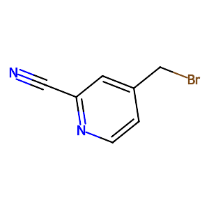 4-(Bromomethyl)picolinonitrile,153993-99-8