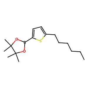 2-(5-Hexylthiophen-2-yl)-4,4,5,5-tetramethyl-1,3,2-dioxaborolane,917985-54-7