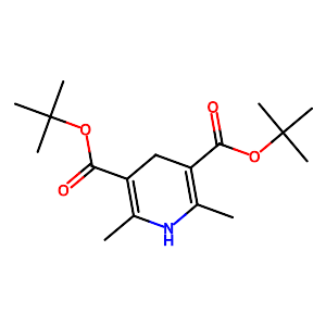 Di-tert-butyl 2,6-dimethyl-1,4-dihydropyridine-3,5-dicarboxylate,55536-71-5