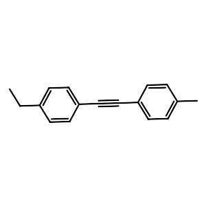 1-Ethyl-4-(p-tolylethynyl)benzene,22692-80-4