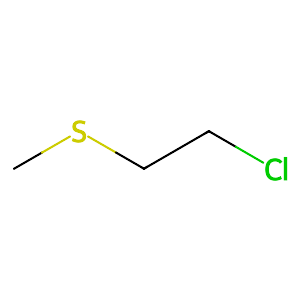 2-Chloroethyl methyl sulfide,542-81-4