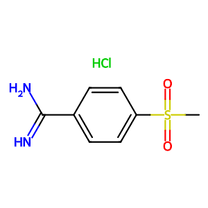 4-Methanesulfonylbenzamidine hydrochloride,5434-06-0