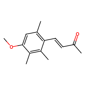 4-(4-Methoxy-2,3,6-trimethylphenyl)but-3-en-2-one,54757-47-0
