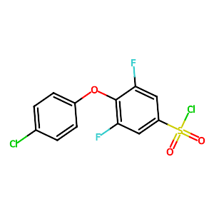 4-(4-Chlorophenoxy)-3,5-difluorobenzene-1-sulfonylchloride,549547-34-4