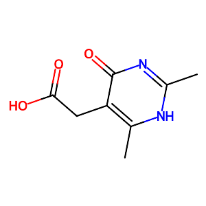 (4-Hydroxy-2,6-dimethylpyrimidin-5-yl)acetic acid,5536-40-3