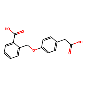 2-((4-(Carboxymethyl)phenoxy)methyl)benzoic acid,55453-89-9