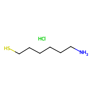 6-Aminohexane-1-thiol hydrochloride,31098-40-5