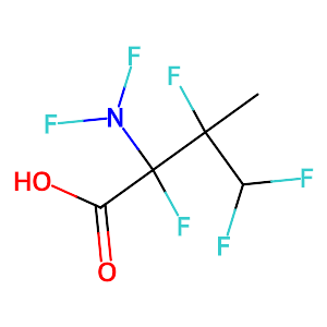 2-(Difluoroamino)-2,3,4,4-tetrafluoro-3-methylbutanoic acid,16063-80-2