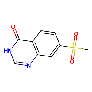 4-Hydroxy-7-(methylsulfonyl)quinazoline,1256958-29-8