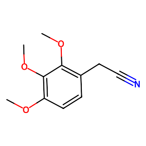 2,3,4-Trimethoxyphenylacetonitrile,68913-85-9