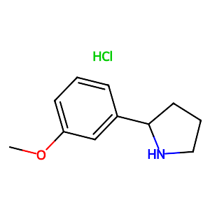 2-(3-Methoxyphenyl)pyrrolidine HCl,1197235-92-9