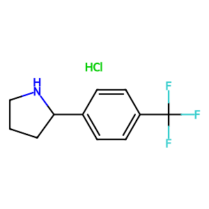 2-(4-(Trifluoromethyl)phenyl)pyrrolidine HCl,1197232-77-1