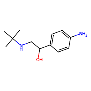 1-(4-Aminophenyl)-2-(tert-butylamino)ethanol,56138-70-6