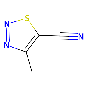 5-Cyano-4-methyl-1,2,3-thiadiazole,175136-68-2