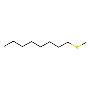 Methyl N-octyl sulfide,3698-95-1