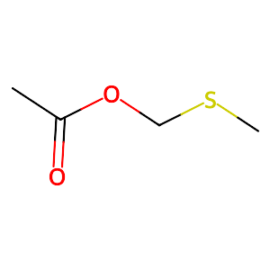 Methylthiomethyl acetate,16437-69-7