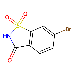 6-Bromobenzo[d]isothiazol-3(2H)-one 1,1-dioxide,62473-92-1