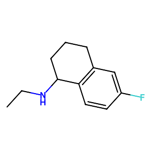 N-Ethyl-6-fluoro-1,2,3,4-tetrahydronaphthalen-1-amine,1427378-68-4