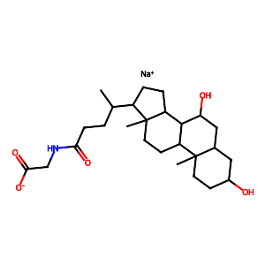 Glycochenodeoxycholic acid sodium,16564-43-5