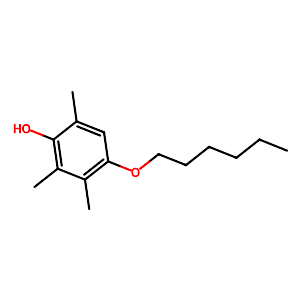 4-(Hexyloxy)-2,3,6-trimethylphenol,148081-72-5