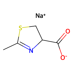 Sodium 2-methyl-4,5-dihydrothiazole-4-carboxylate,15058-19-2