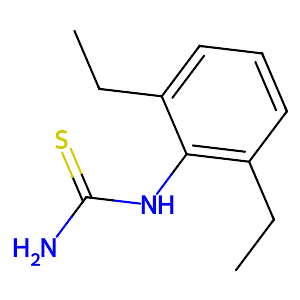 1-(2,6-Diethylphenyl)-2-thiourea,25343-30-0