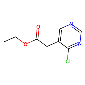 Ethyl 2-(4-chloropyrimidin-5-yl)acetate,6214-47-7