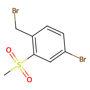 4-Bromo-1-(bromomethyl)-2-(methylsulfonyl)-benzene,254887-18-8