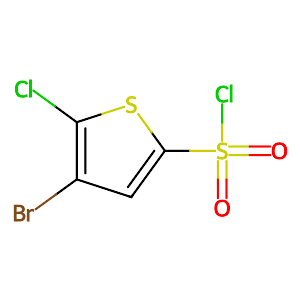 4-Bromo-5-chlorothiophene-2-sulfonyl chloride,166964-35-8