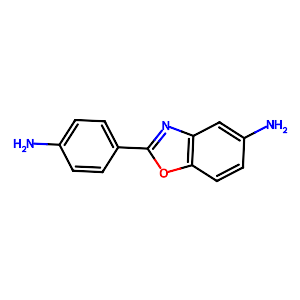 2-(4-Aminophenyl)benzo[d]oxazol-5-amine,13676-47-6