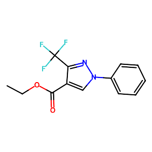 Ethyl 1-phenyl-3-(trifluoromethyl)-1H-pyrazole-4-carboxylate,741717-63-5