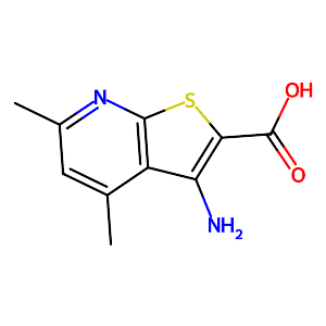 3-Amino-4,6-dimethylthieno[2,3-b]pyridine-2-carboxylic acid,58327-76-7