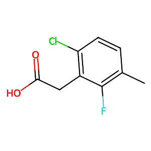 6-Chloro-2-fluoro-3-methylphenylacetic acid,261762-93-0