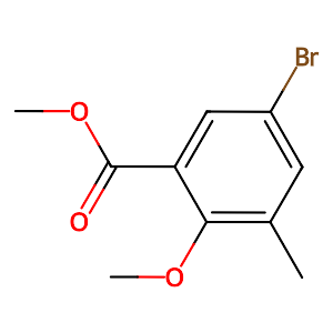 Methyl 5-bromo-2-methoxy-3-methylbenzenecarboxylate,722497-32-7